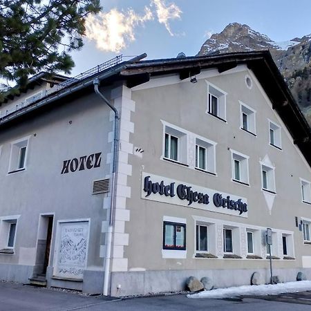 Hotel Chesa Grischa Зильс-Базельджа Экстерьер фото