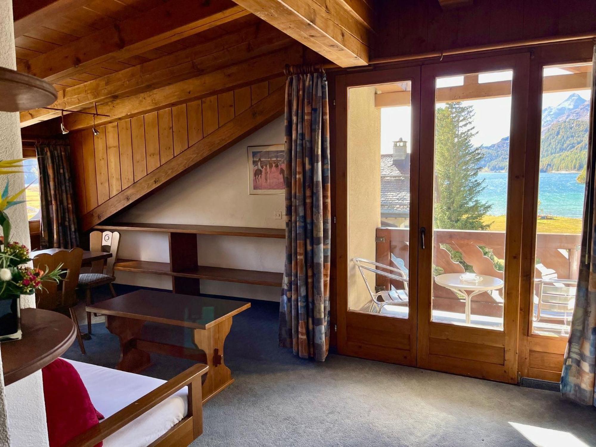 Hotel Chesa Grischa Зильс-Базельджа Экстерьер фото